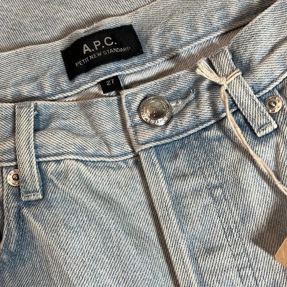 SOLD✨A.P.C.✨ NWT New Standard Light Wash Men’s Size 27 - Picture 6 of 12